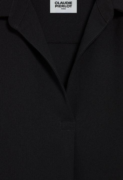 Blouse fluide noire 