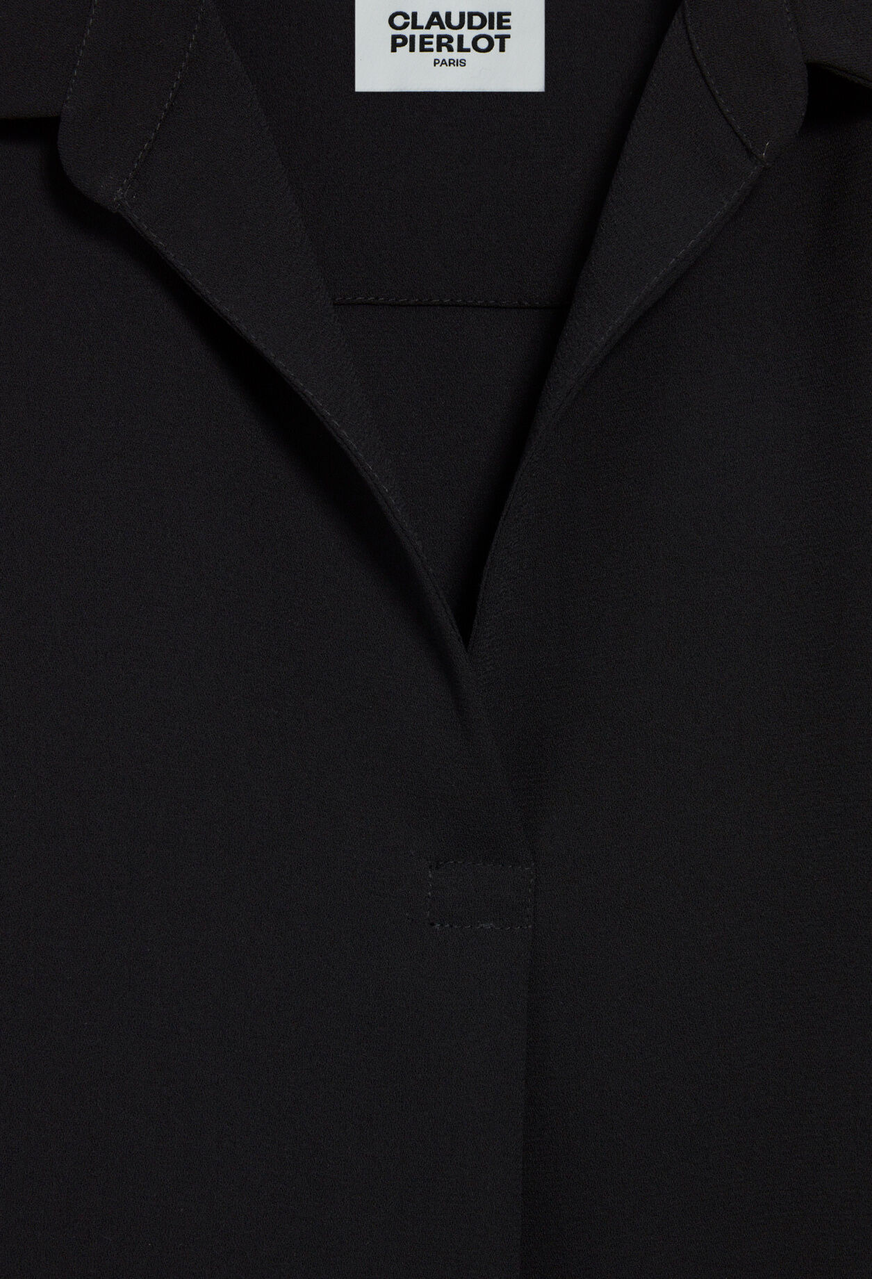 Blouse fluide noire