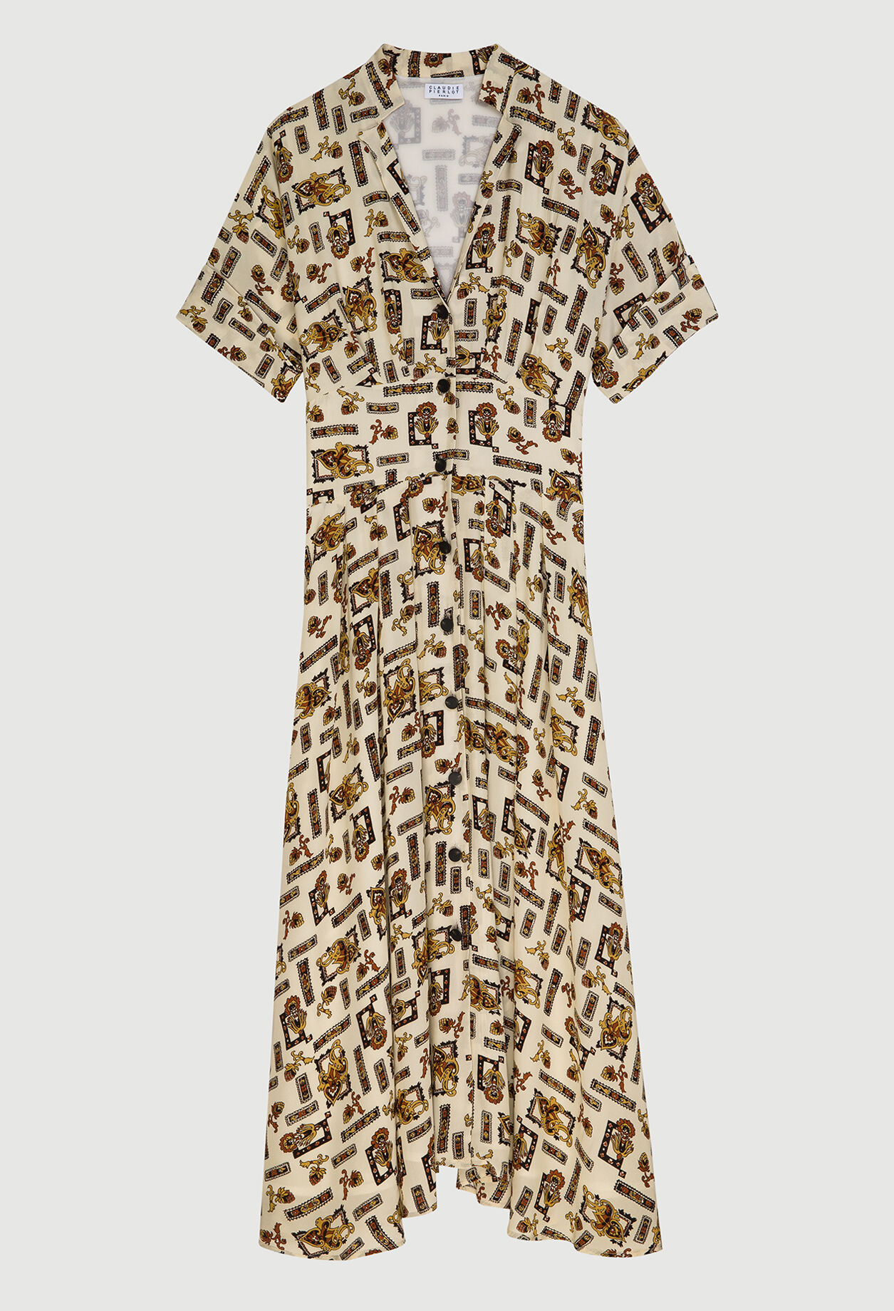 Robe foulard longueur maxi