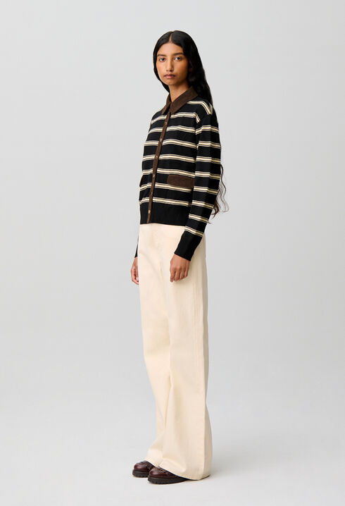 Cardigan ray&eacute;