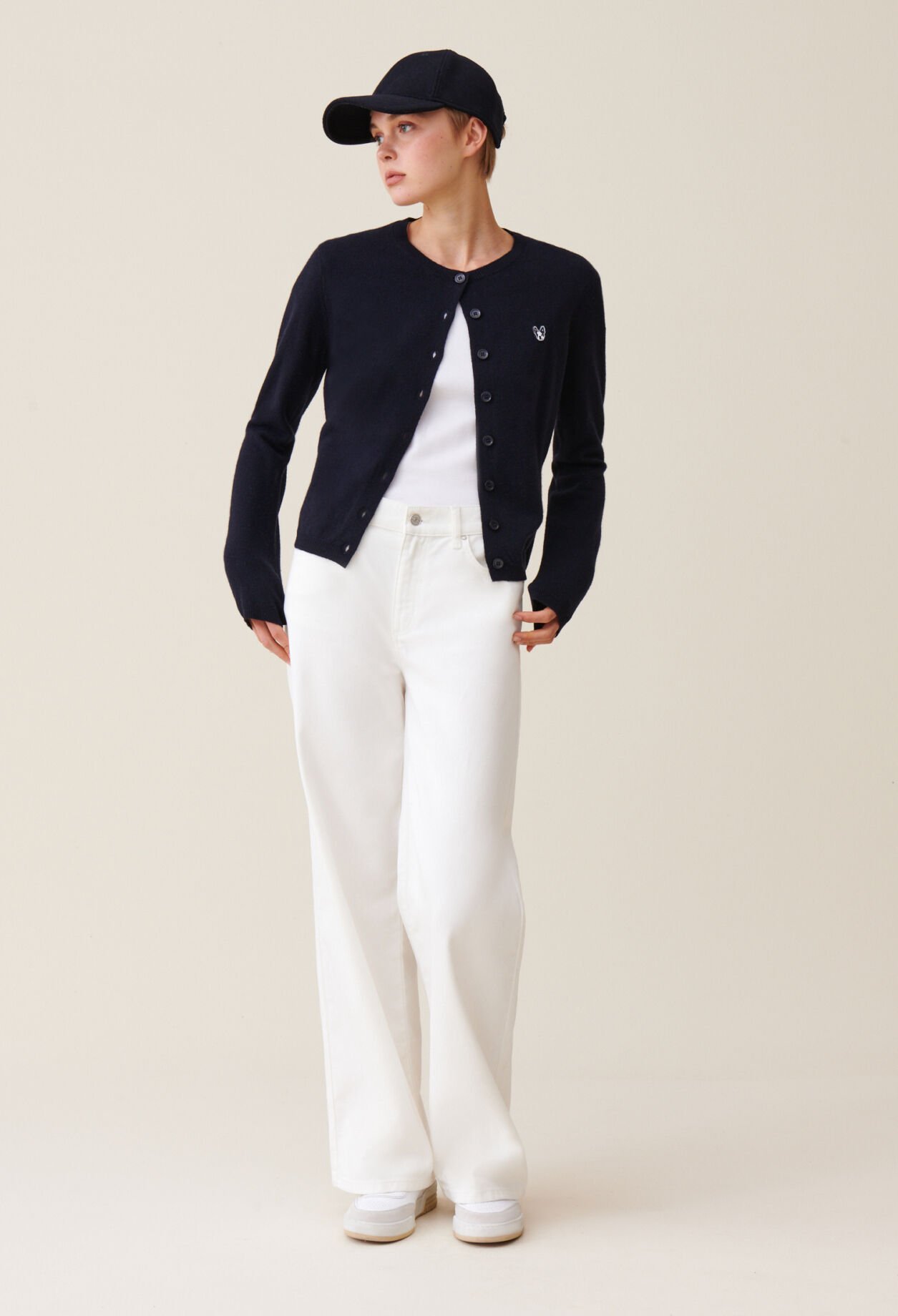 Cardigan Jean Toto laine