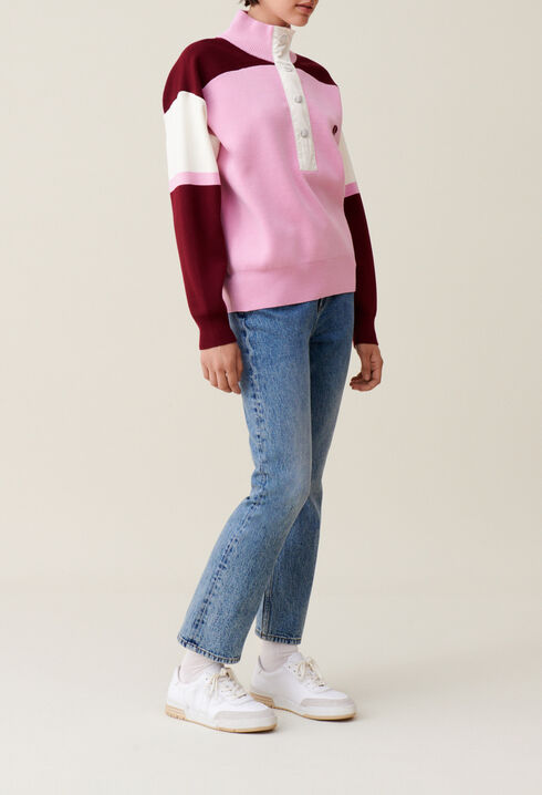 Sweatshirt Minimum col camionneur