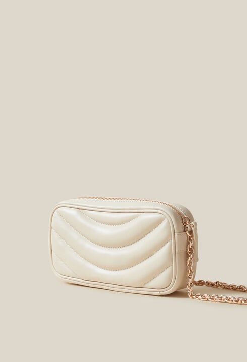 Sac Alba cuir matelassé chaîne