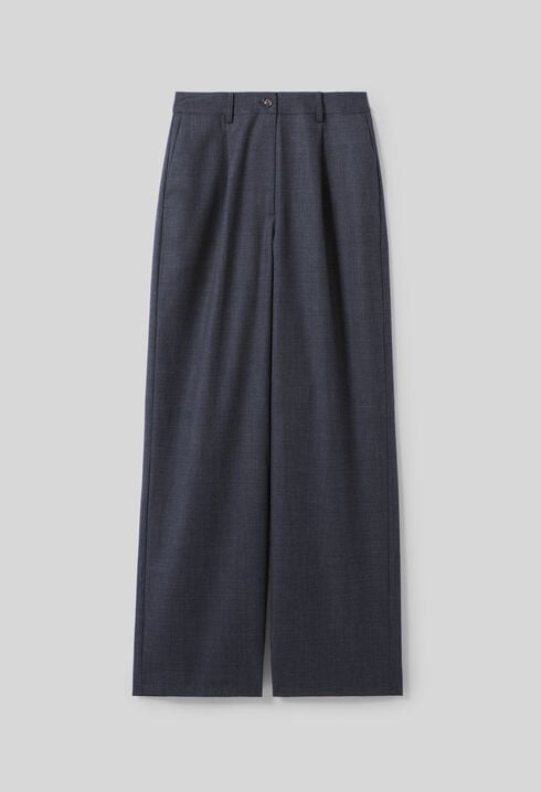 Pantalon large tailleur