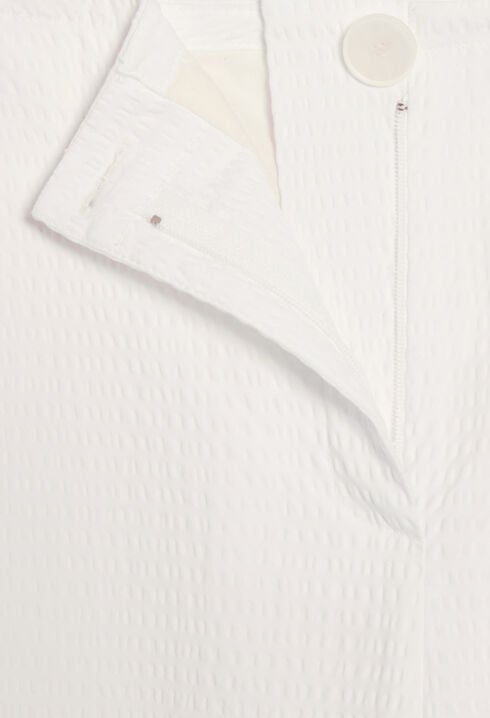 Pantalon cargo blanc