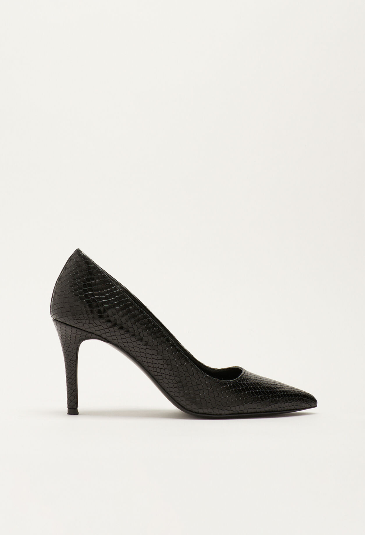 Escarpins python gris deals