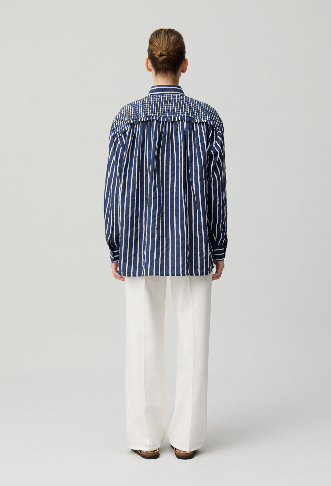 Chemise fluide rayée