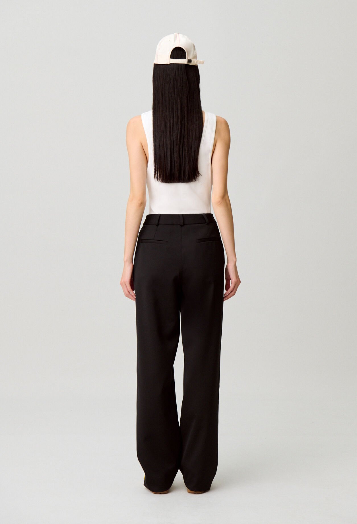 Pantalon tailleur droit