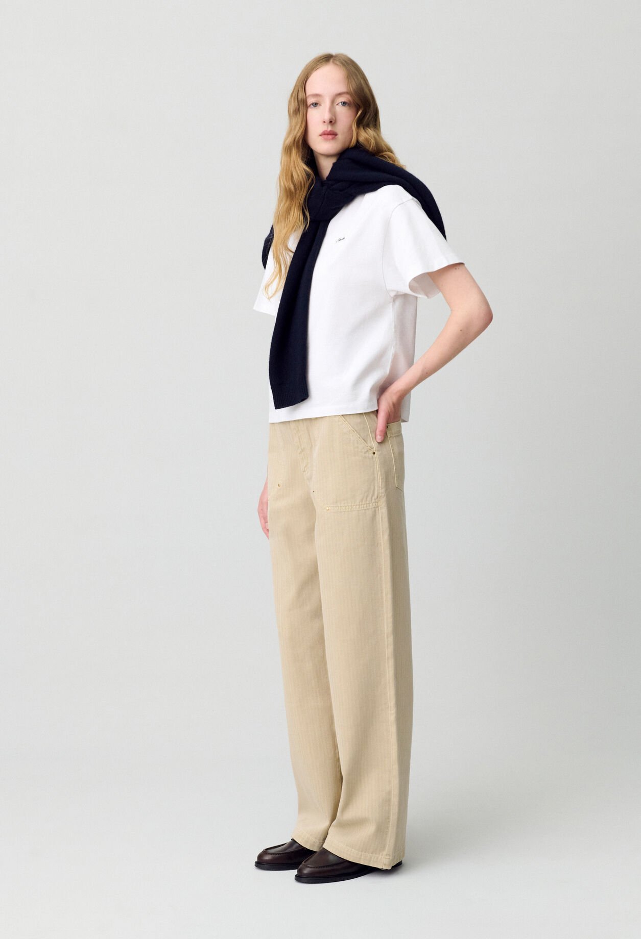 Jean denim droit