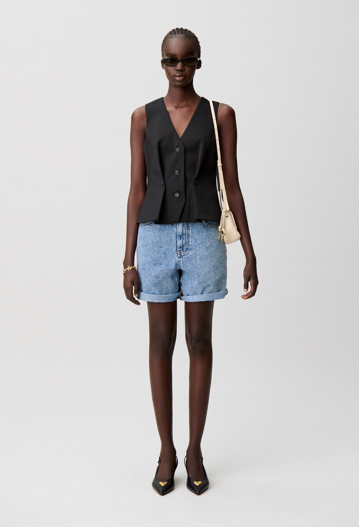 Gilet costume sans manche