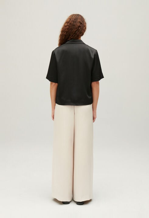 Chemise fluide manches courtes
