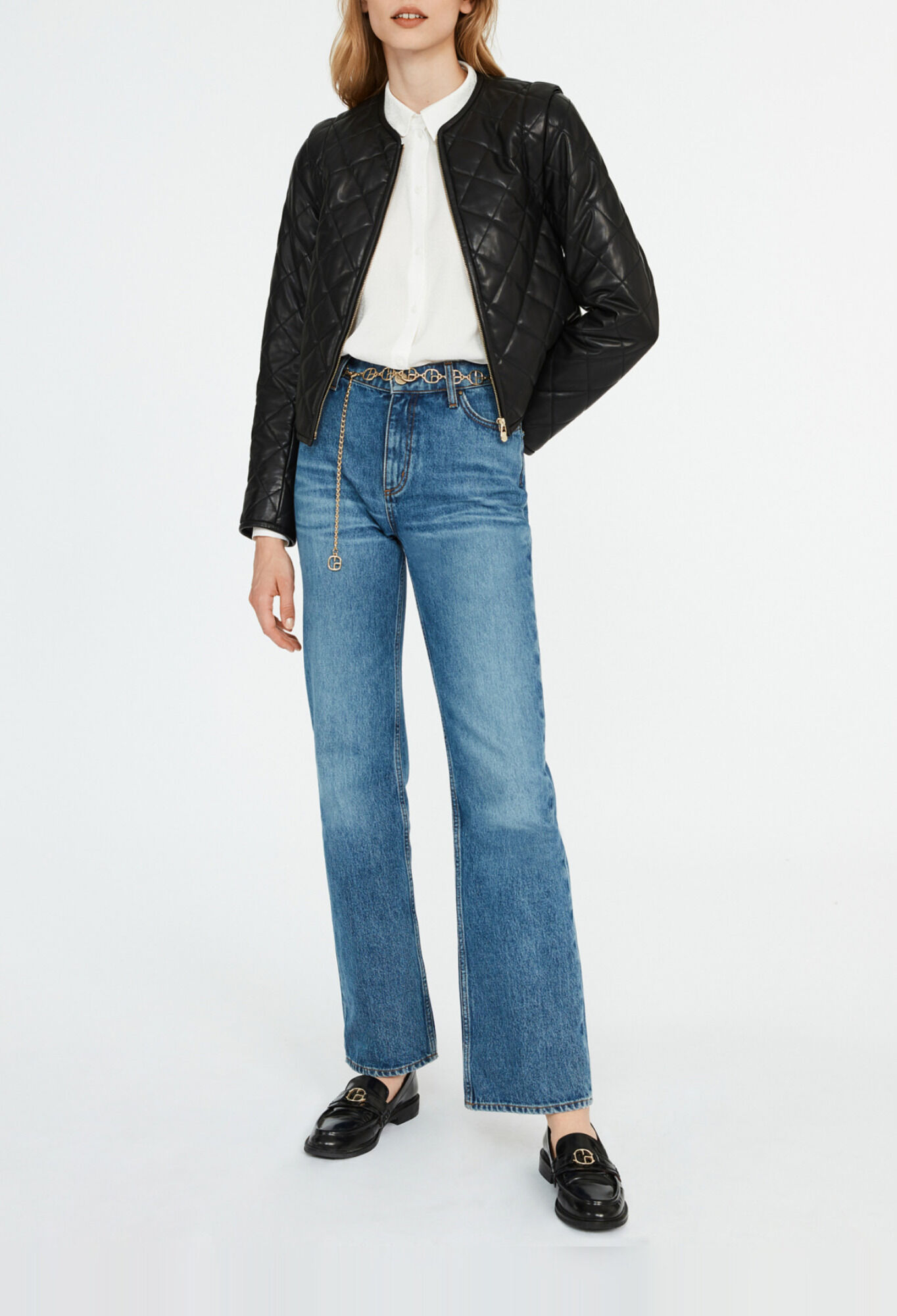 Blouson cuir claudie pierlot shop