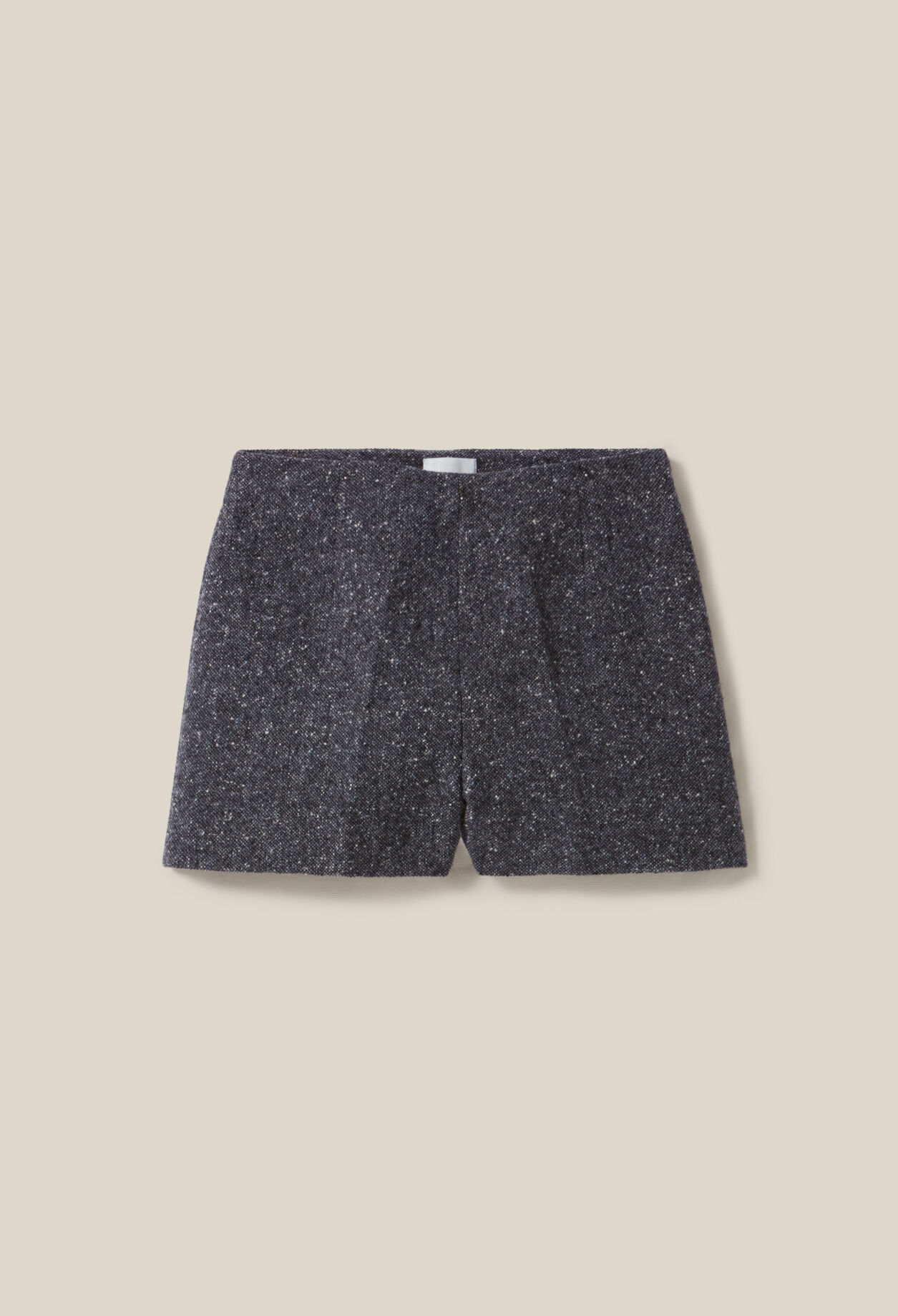 Short tweed gris