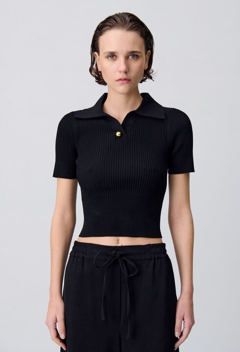 Top maille fine