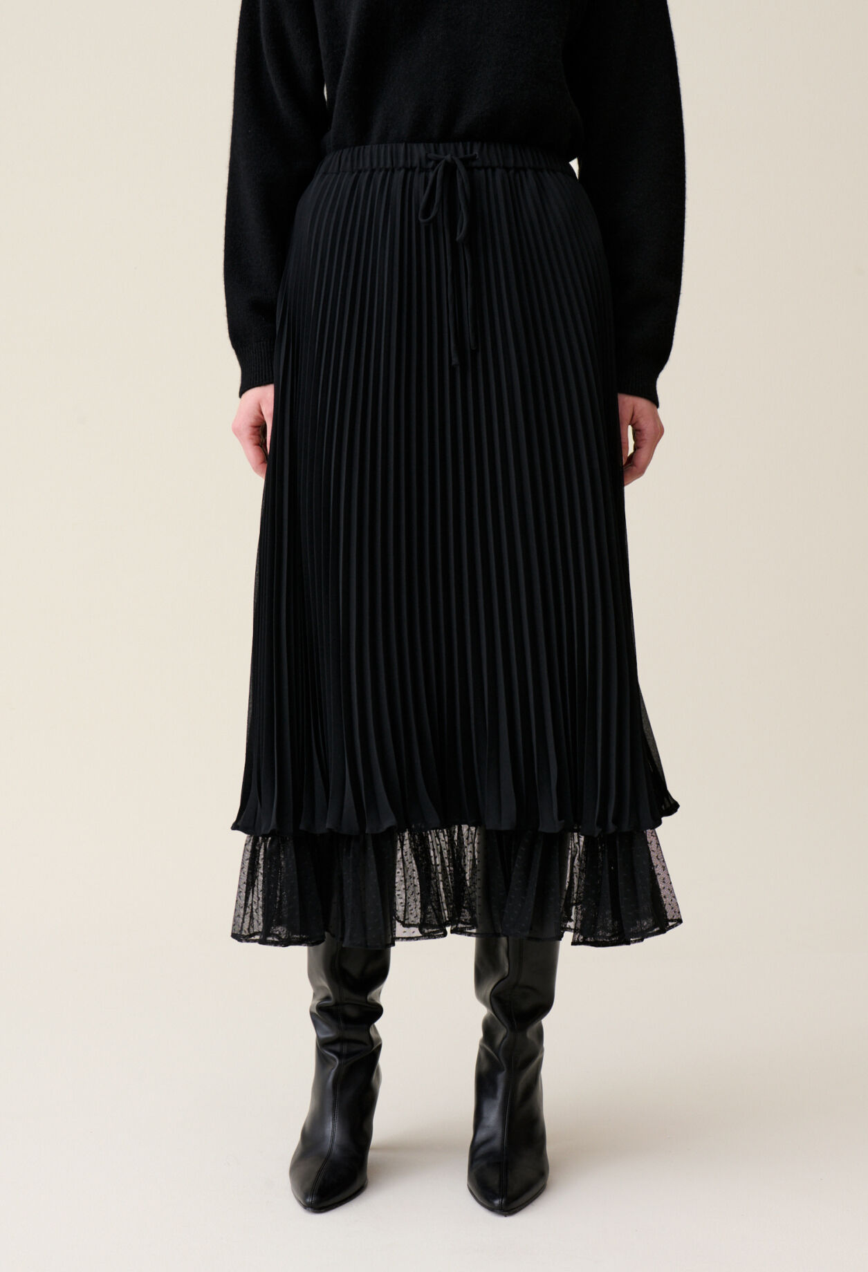 Jupe plissée claudie pierlot 2025