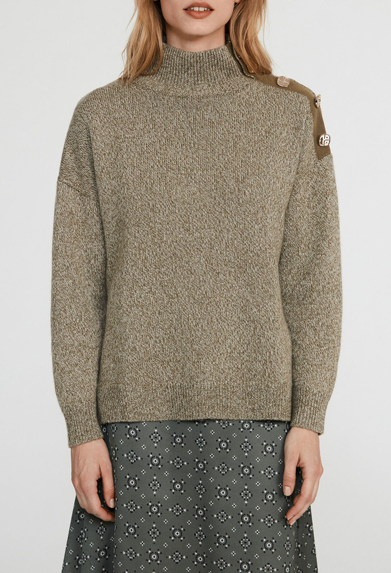 Pull oversize laine