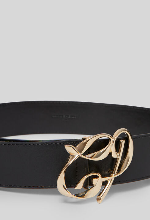 Ceinture boucle dorée CP