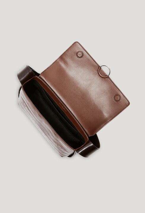 Sac Alix bimatières marron