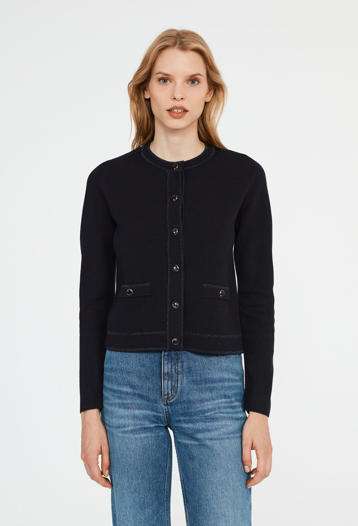 Cardigan boutonné