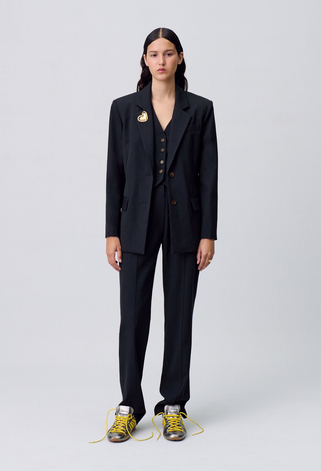 Veste droite tailleur