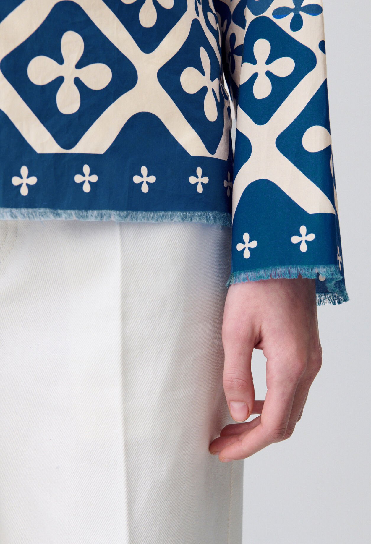 Chemise fluide imprimée