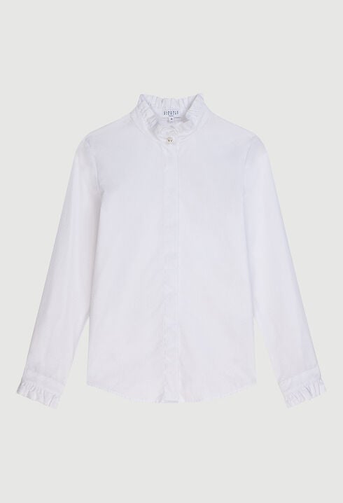 Chemise blanche colombine