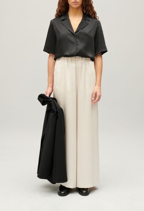 Chemise fluide manches courtes