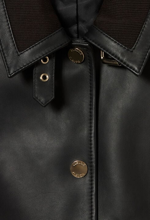 Blouson bomber cuir
