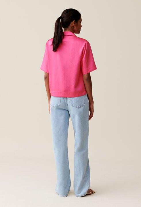 Chemise fluide manches courtes