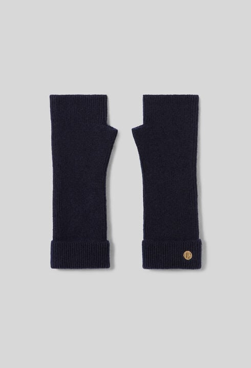 Mitaines laine rivet dor&eacute; CP