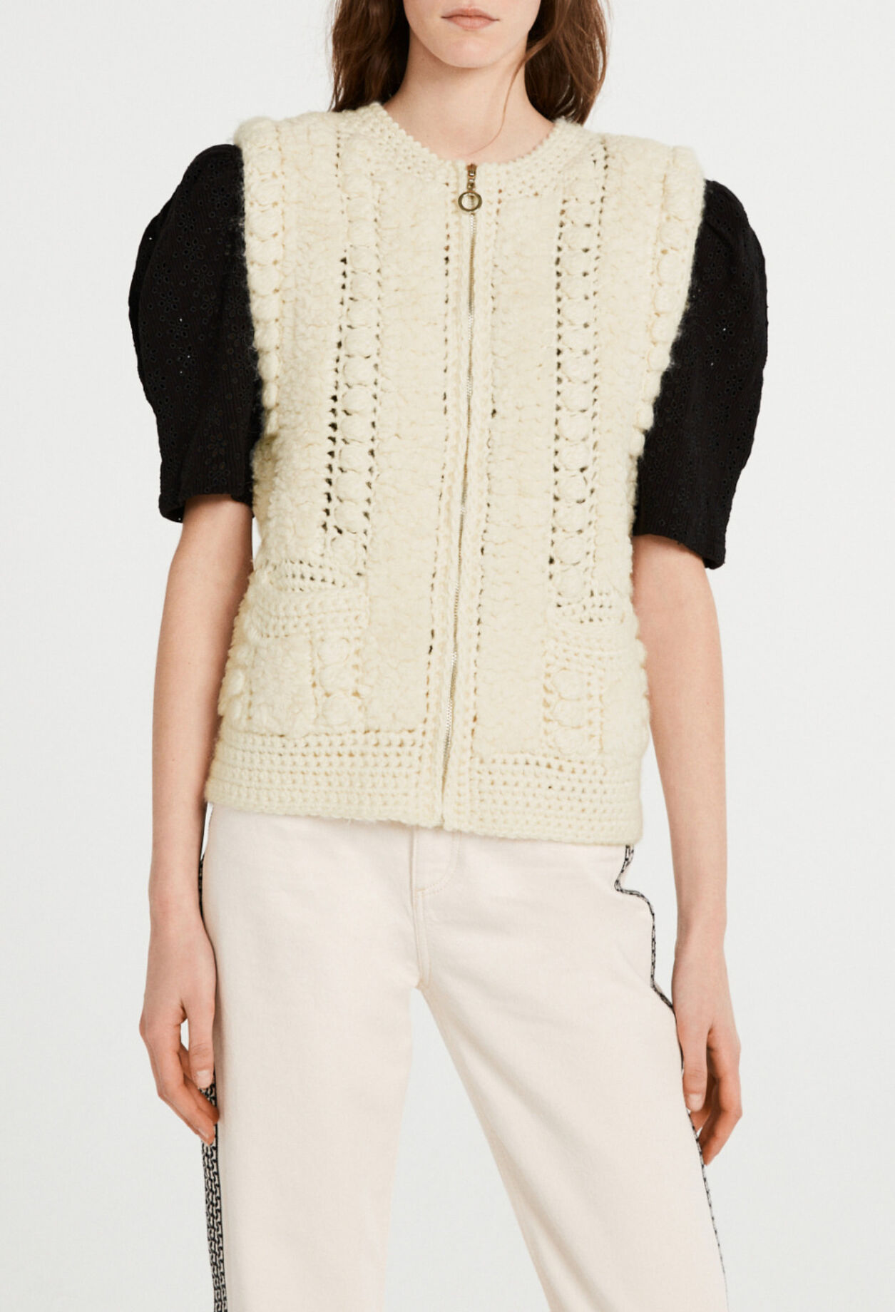 Cardigan sans manches