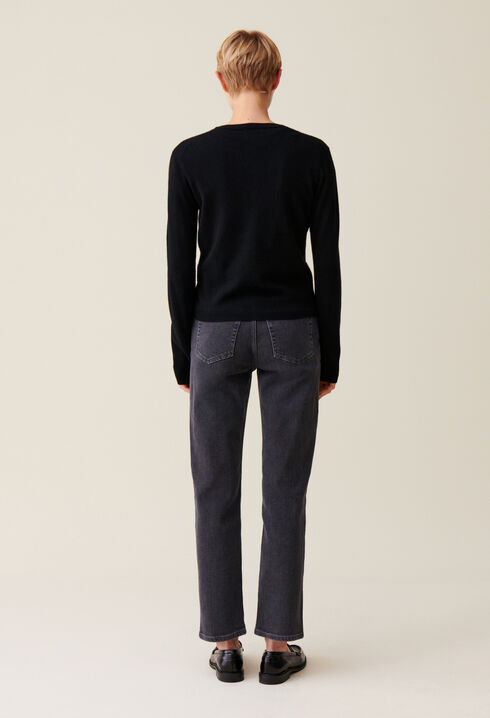 Cardigan Jean Toto laine 