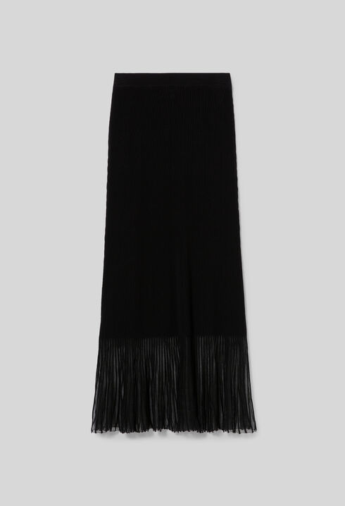 Jupe longue maille