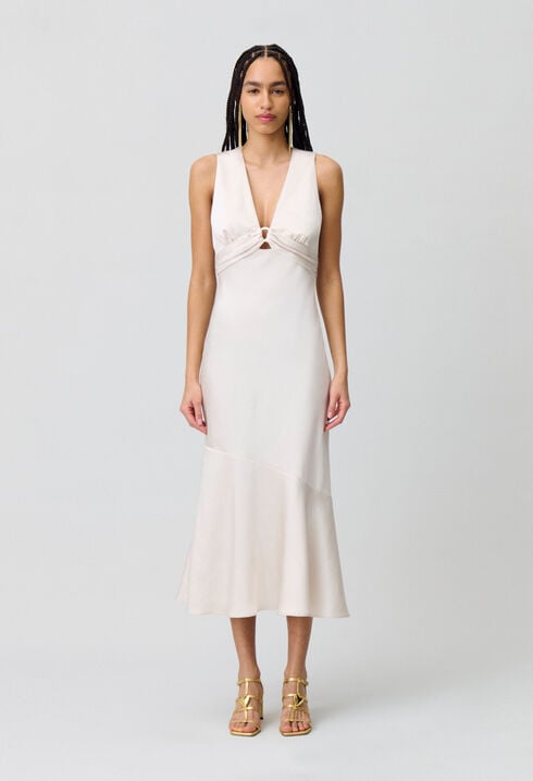 Robe longue fluide
