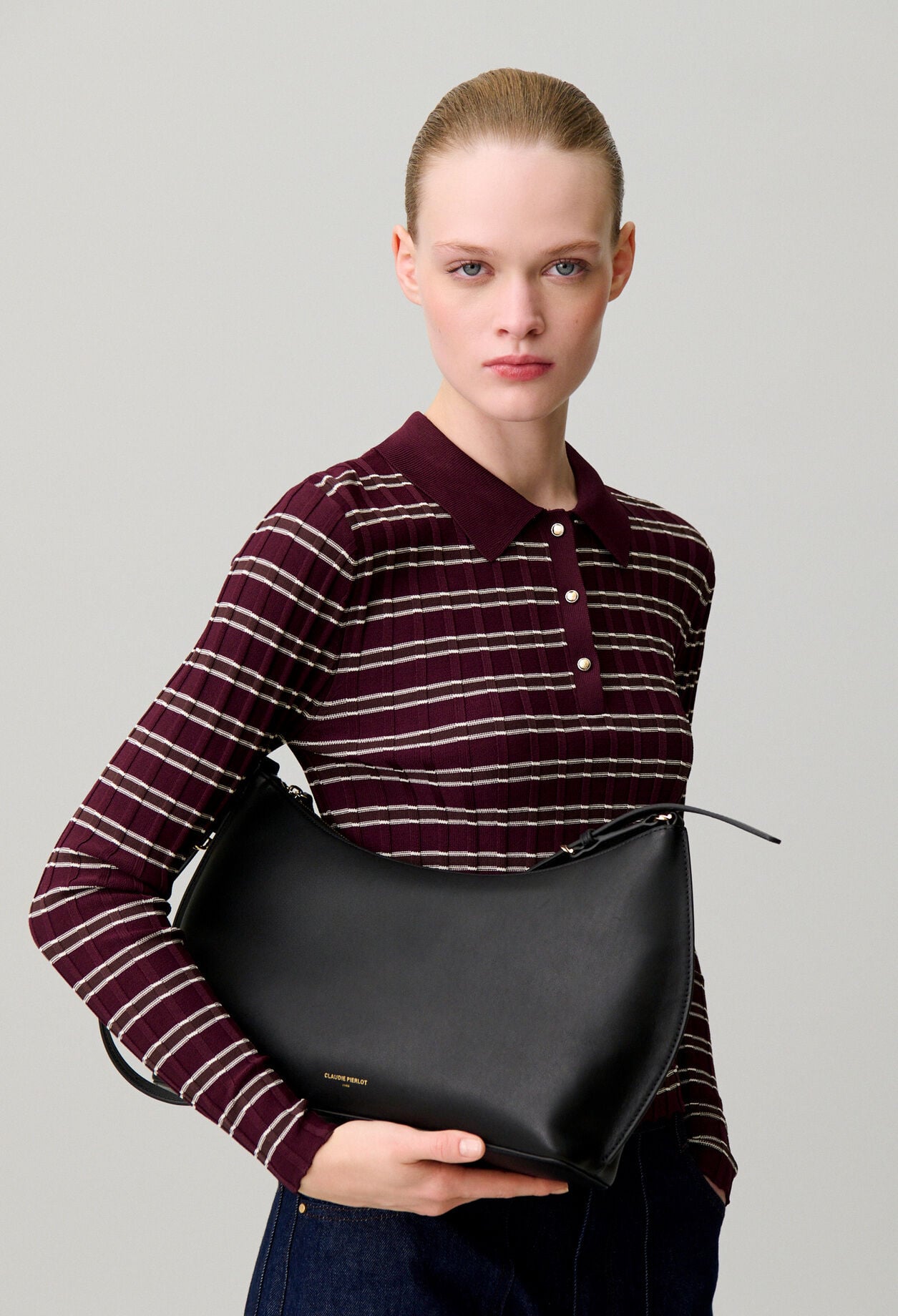 Sac Azur M cuir lisse