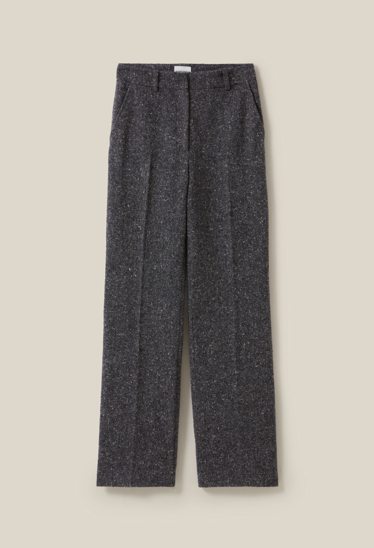 Pantalon tailleur laine gris
