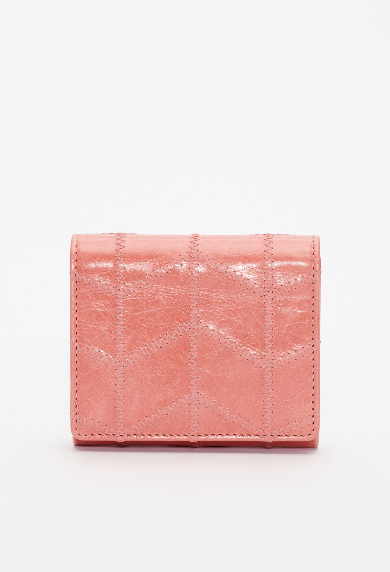 Portefeuille cuir verni