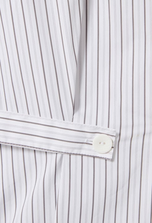 Chemise popeline rayée