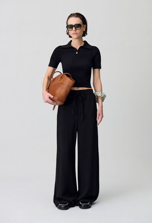 Top maille fine