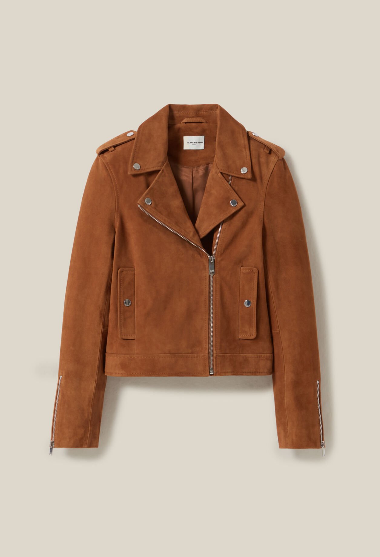 Veste perfecto cuir suède