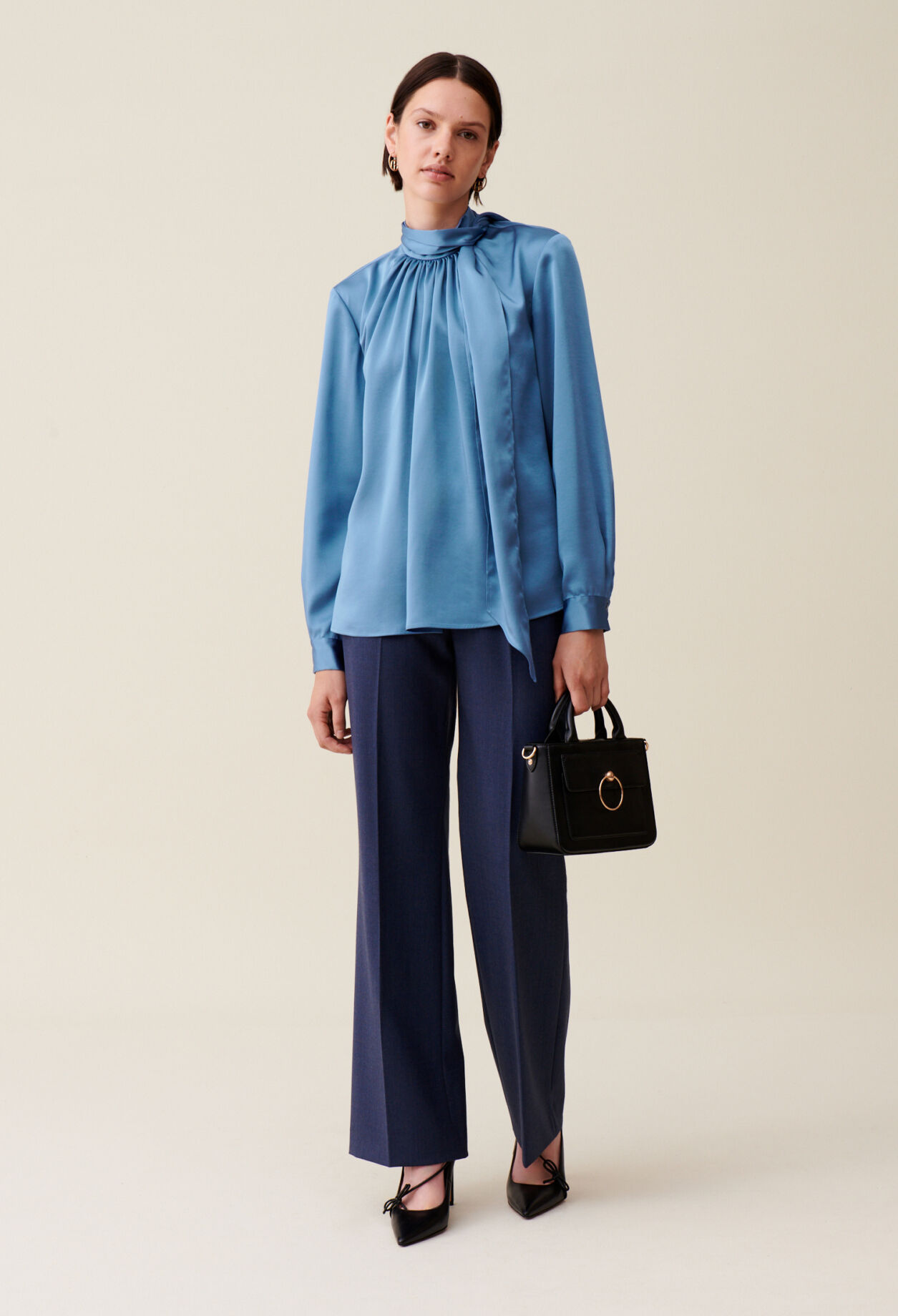 Blouse col lavallière 2025