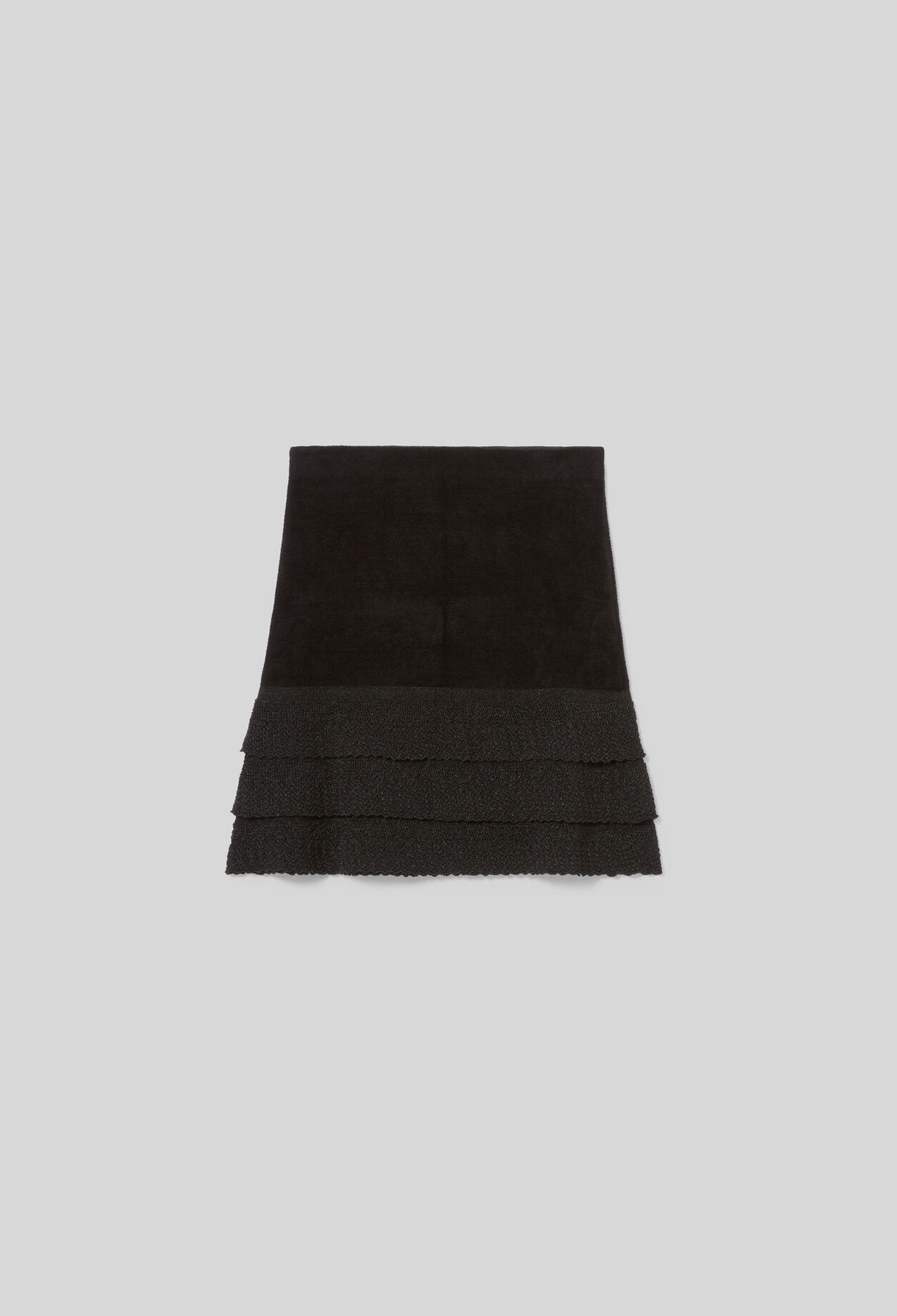 Jupe maille velours