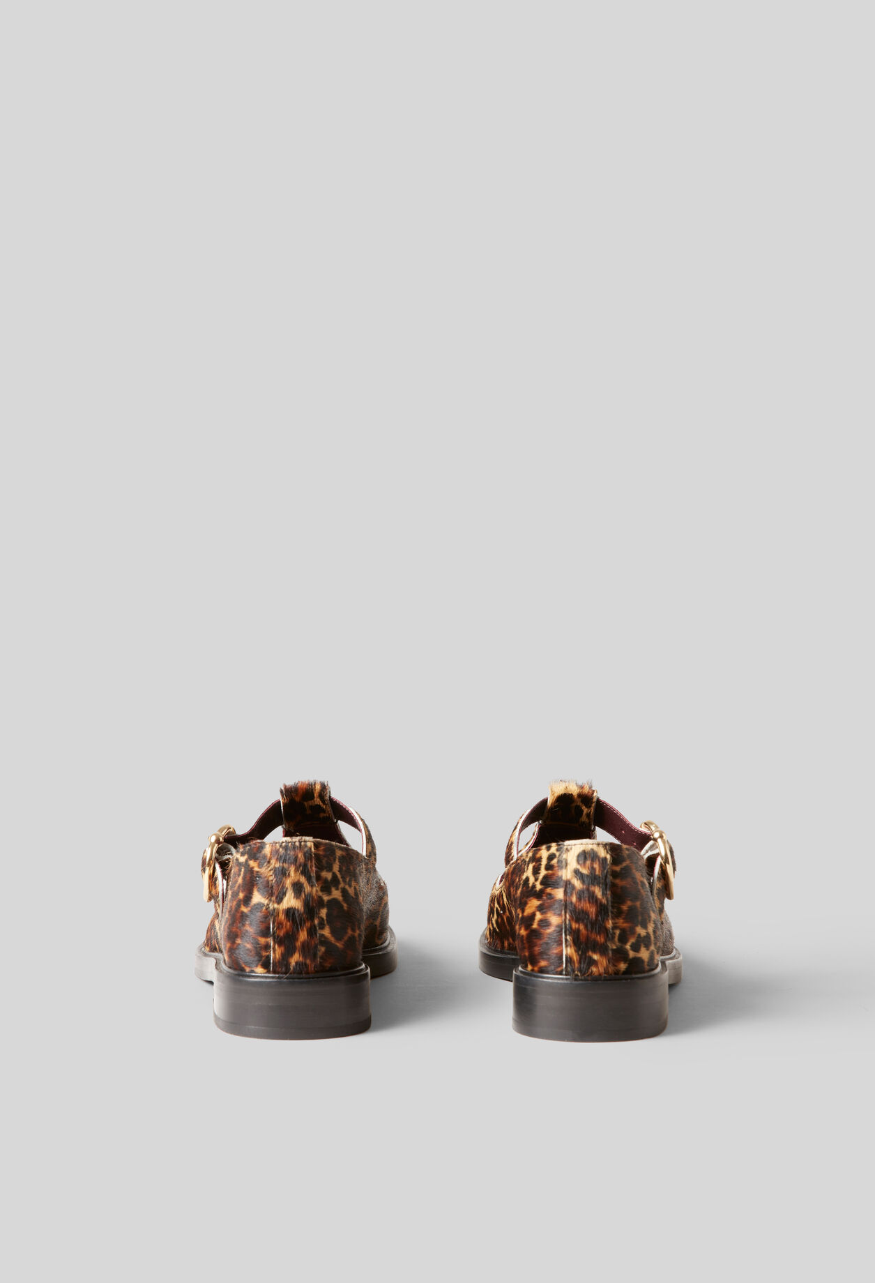 Babies cuir léopard