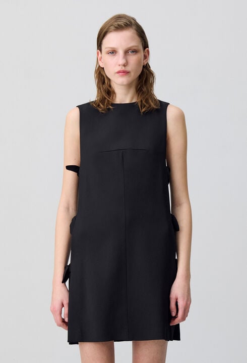 Robe courte nœuds