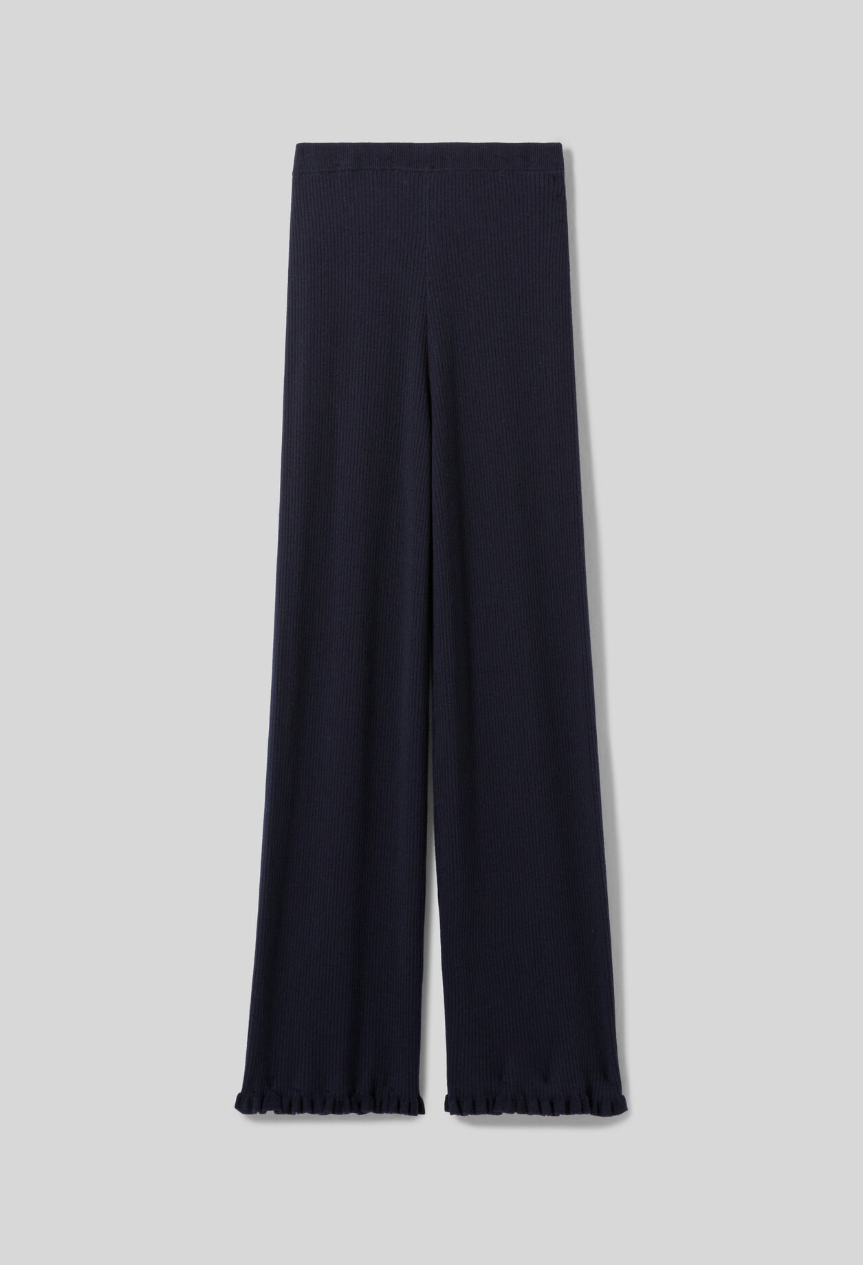 Pantalon flare maille