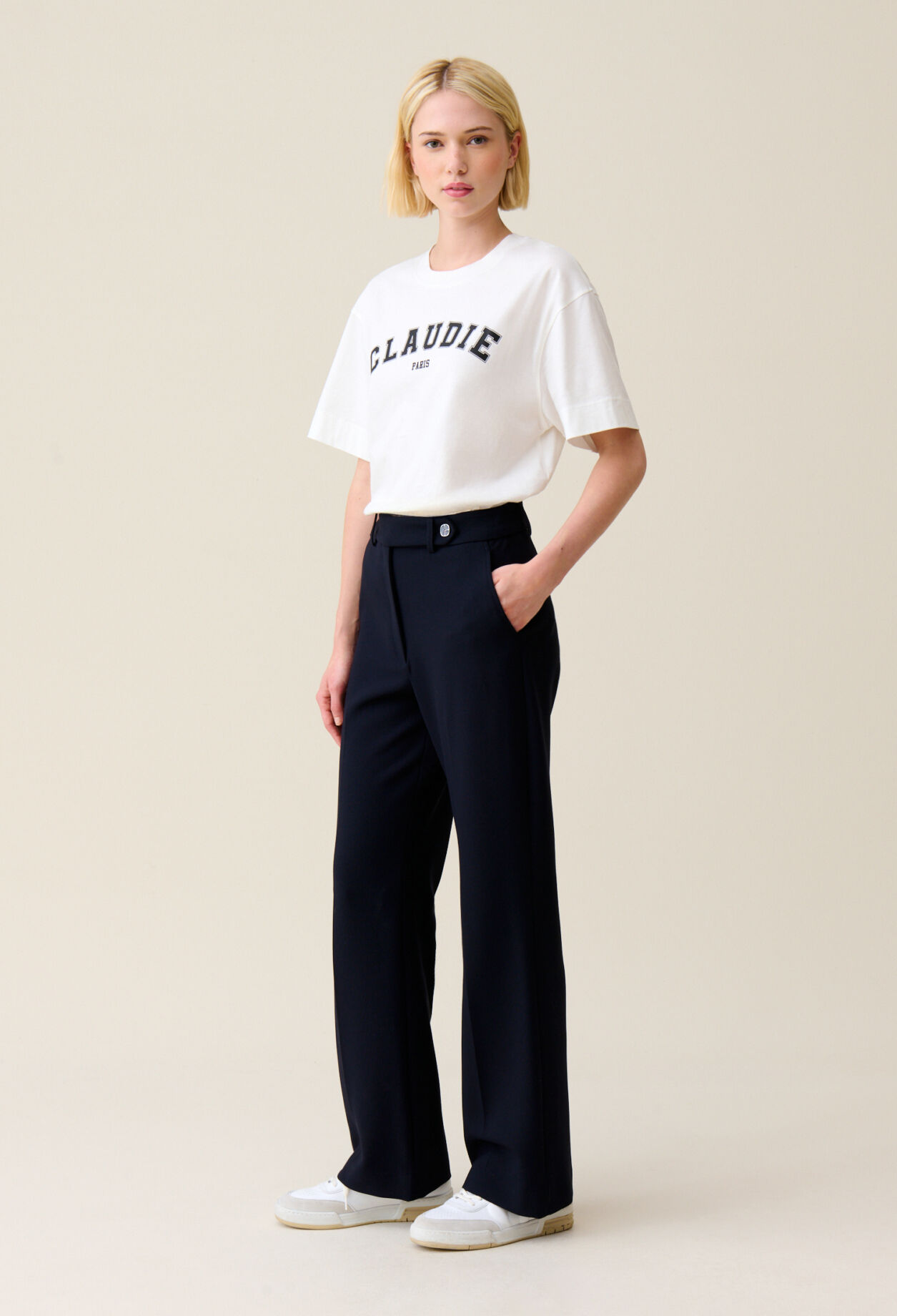 T-shirt manches courtes Claudie Paris