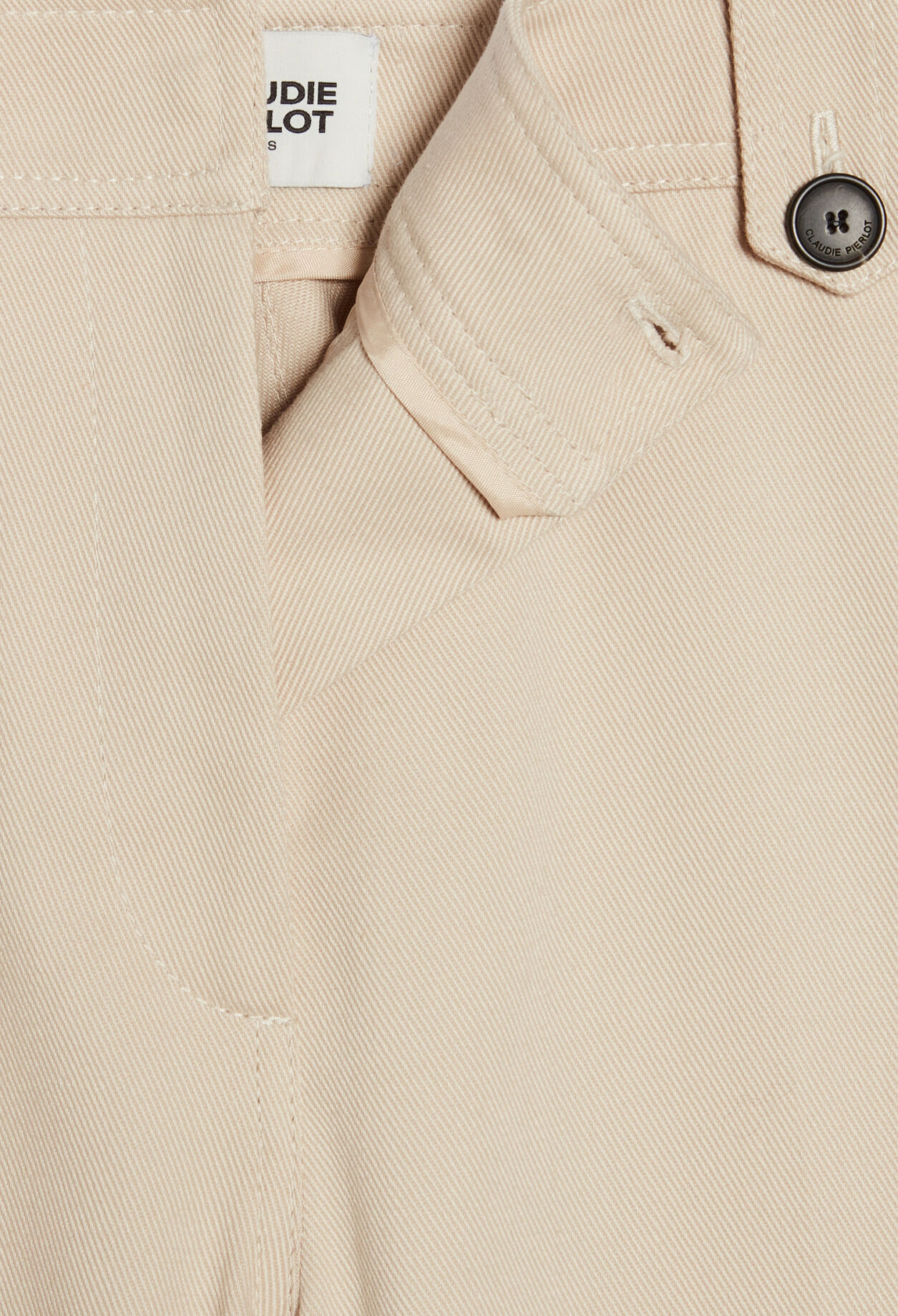 Pantalon cargo beige