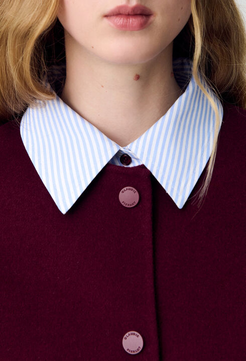 Veste courte laine