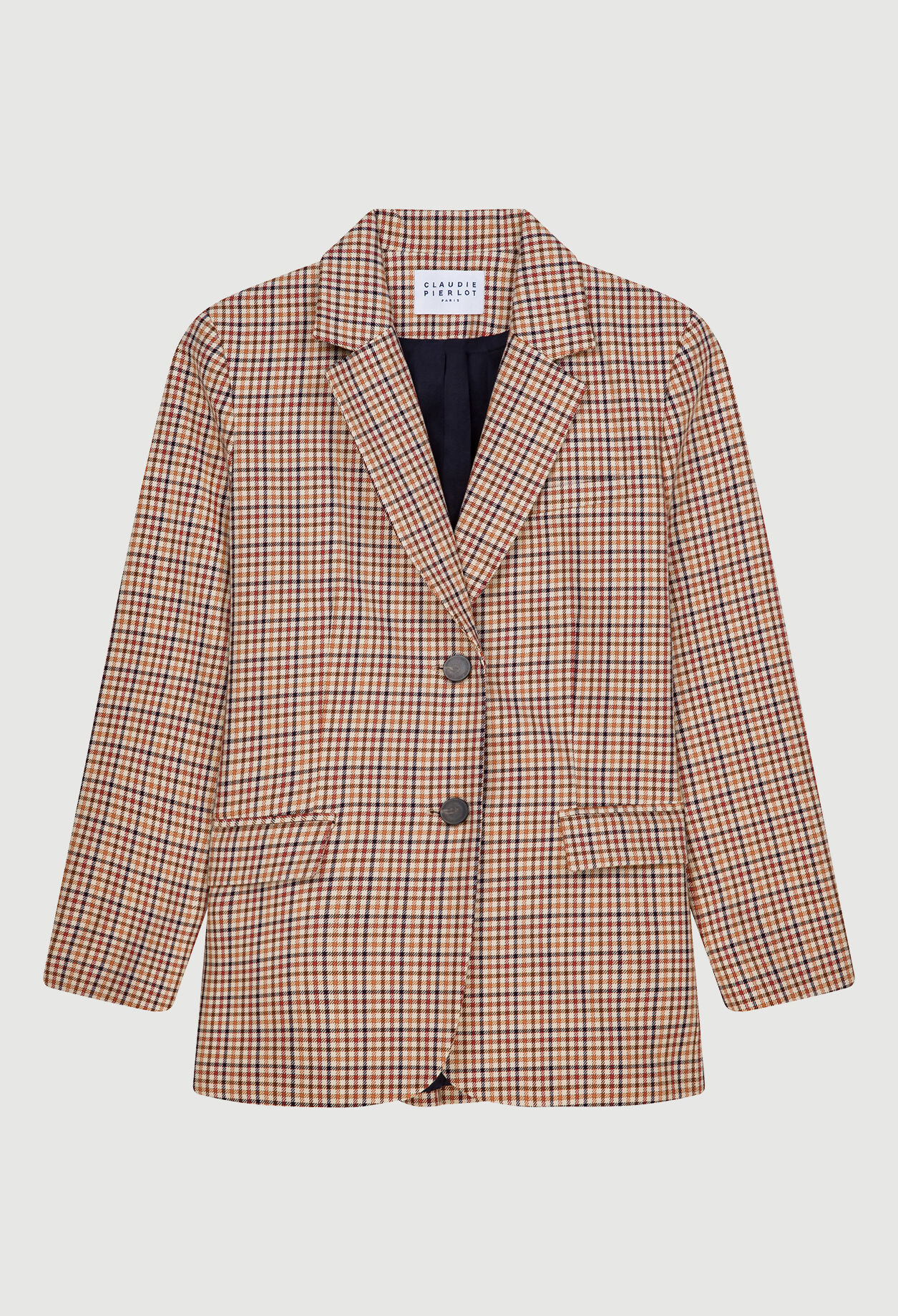 Veste à carreaux prince de Galles