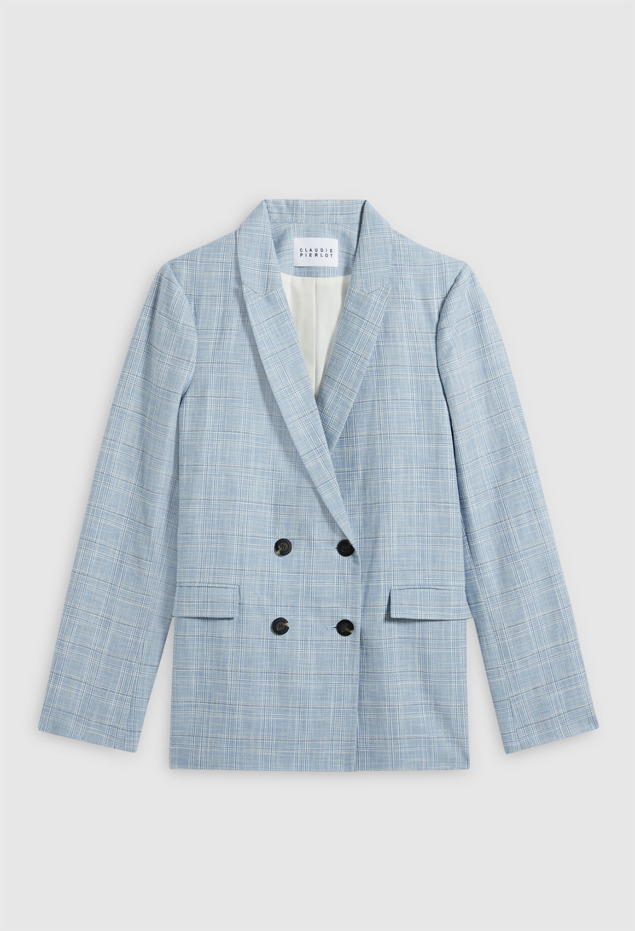 Blazer croisé en coton biologique